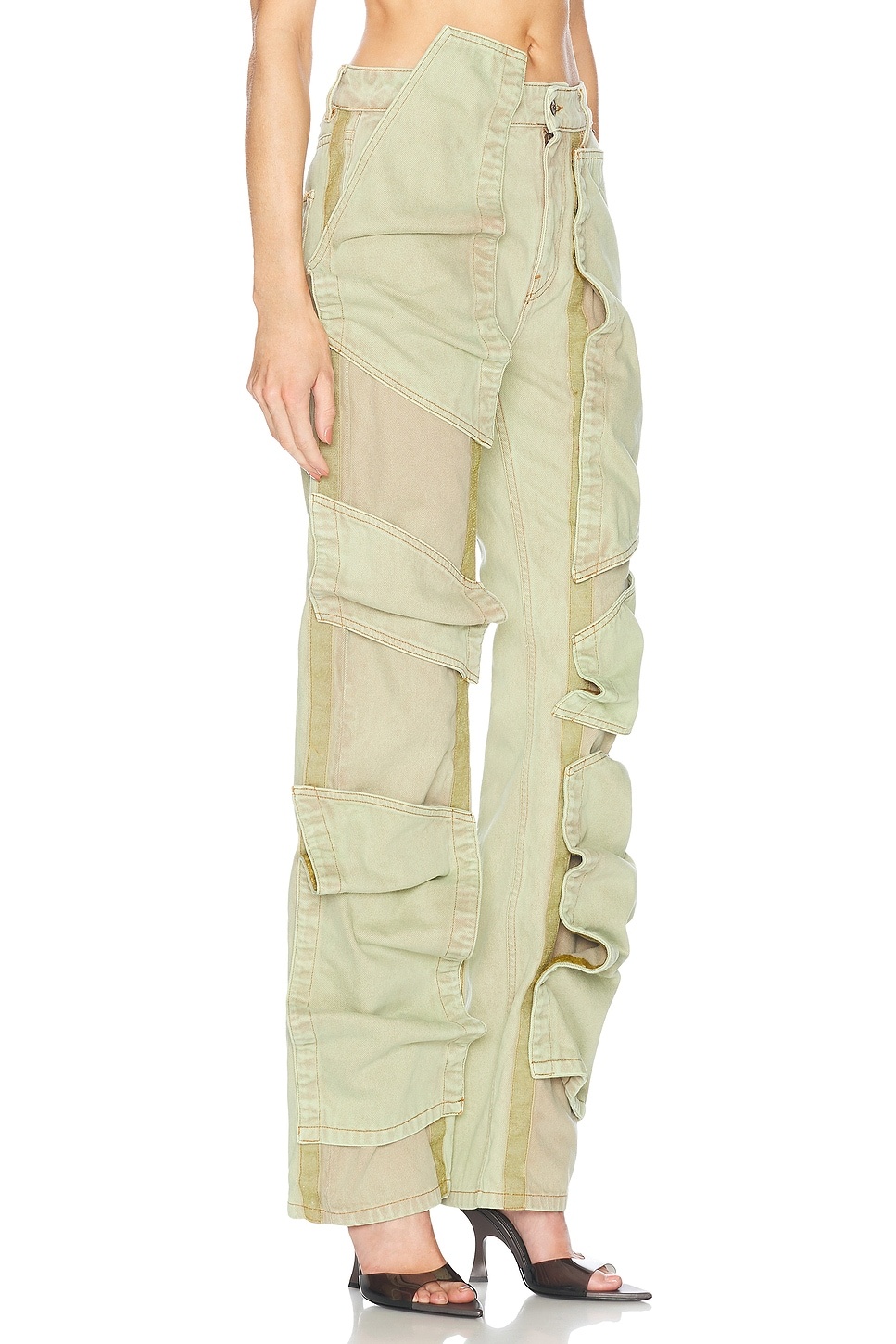 Velcro Multi Panel Straight Leg - 3
