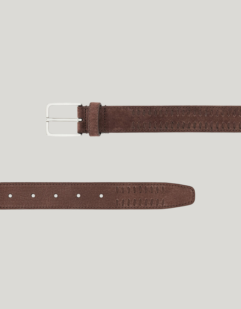 CORDOVAN FINISHING CALFSKIN BELT 64