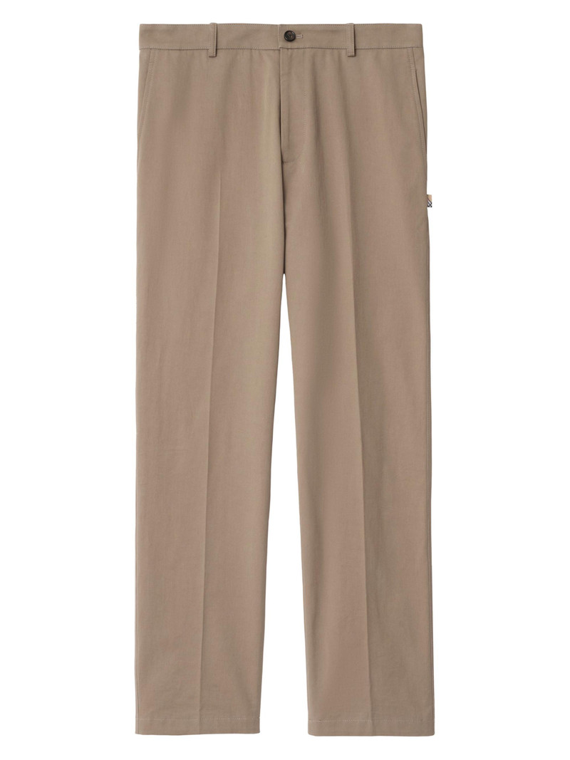 Men's Carlton Chino Trousers - Clay Brown 1