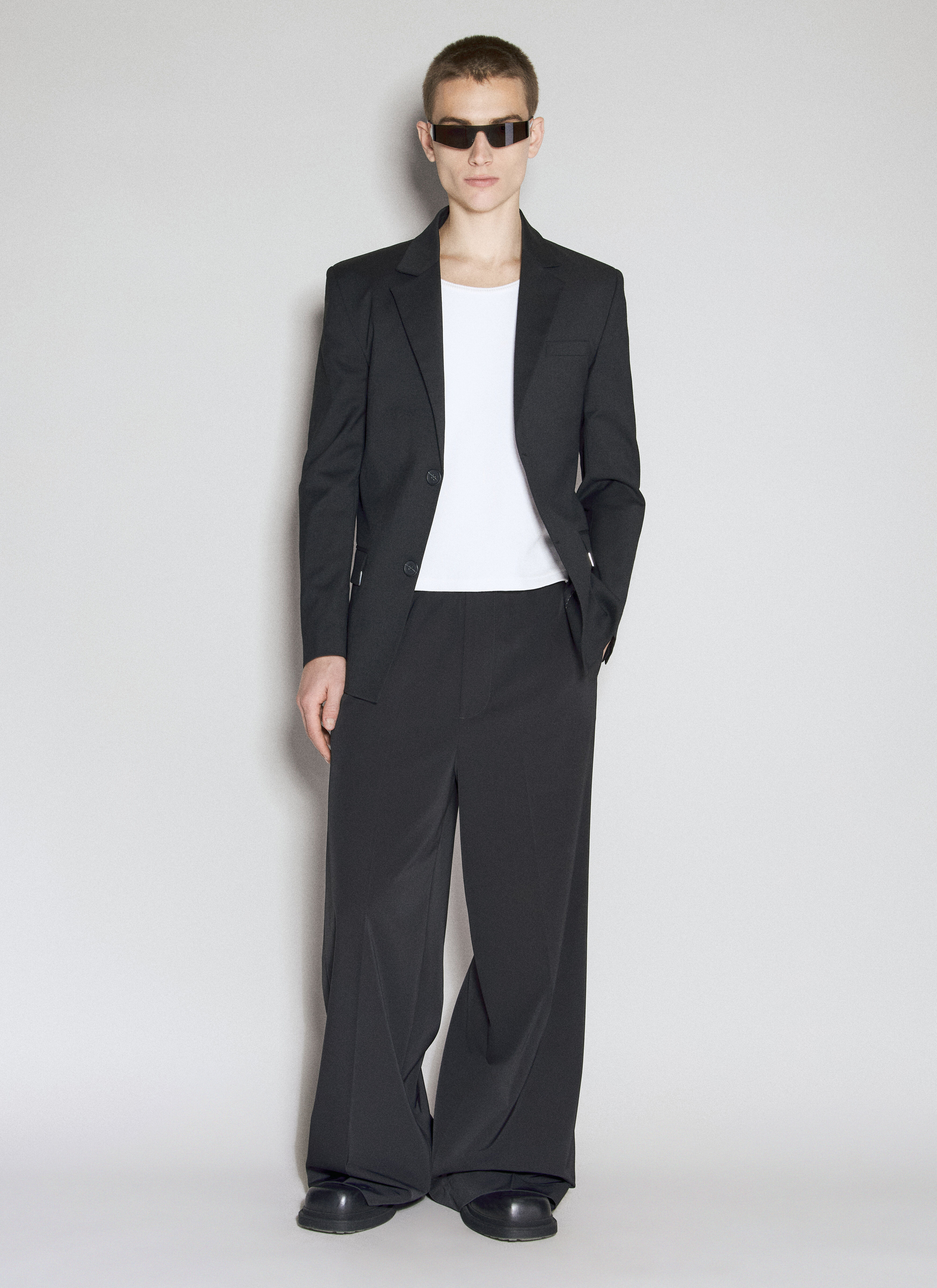 Single Suit Blazer - 3