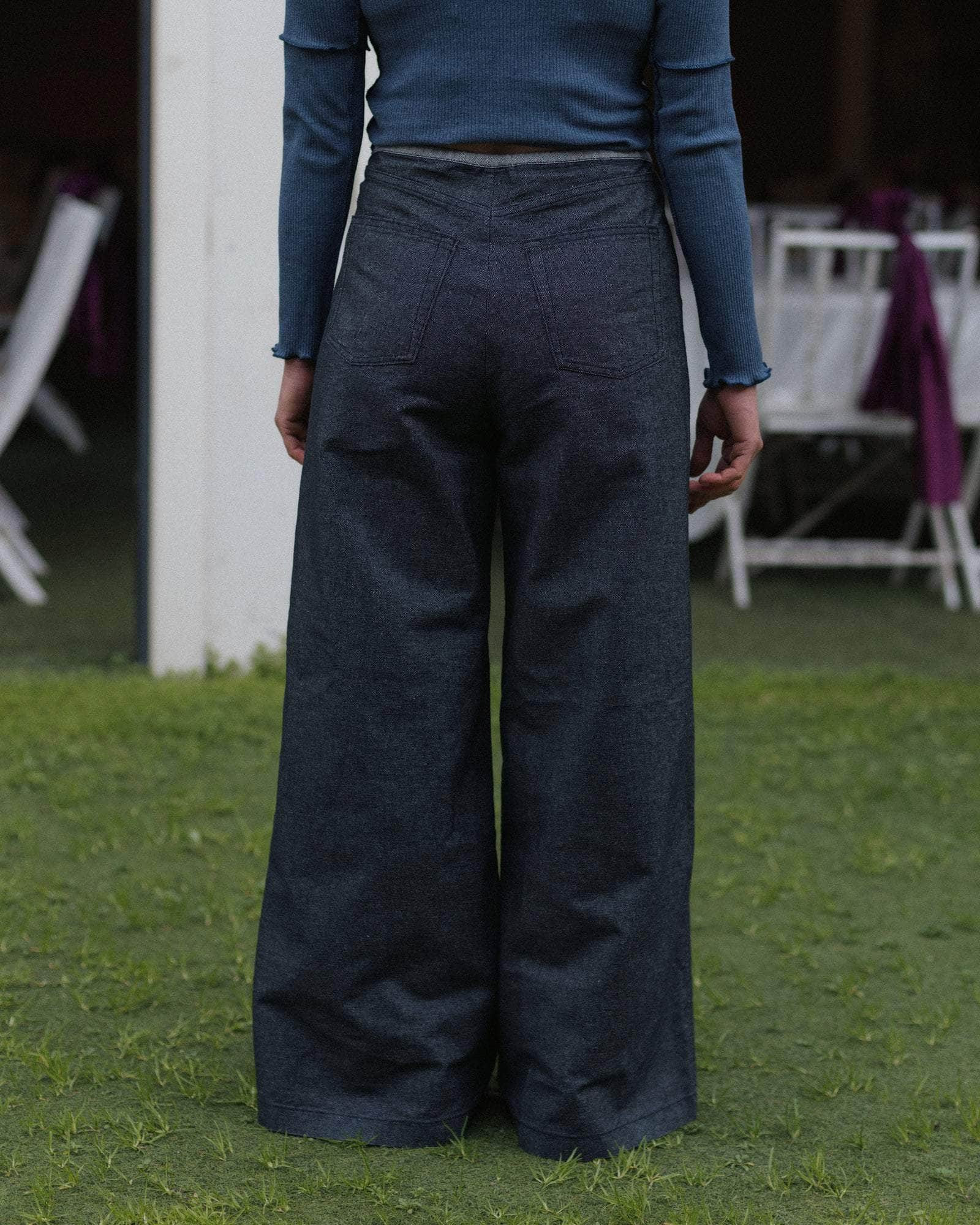 Arthur Loose Pants - Recycled Cotton Denim - 3