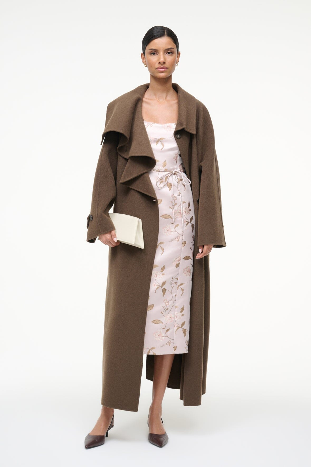 STAUD ZOE DRESS ROSE GARDEN - 3