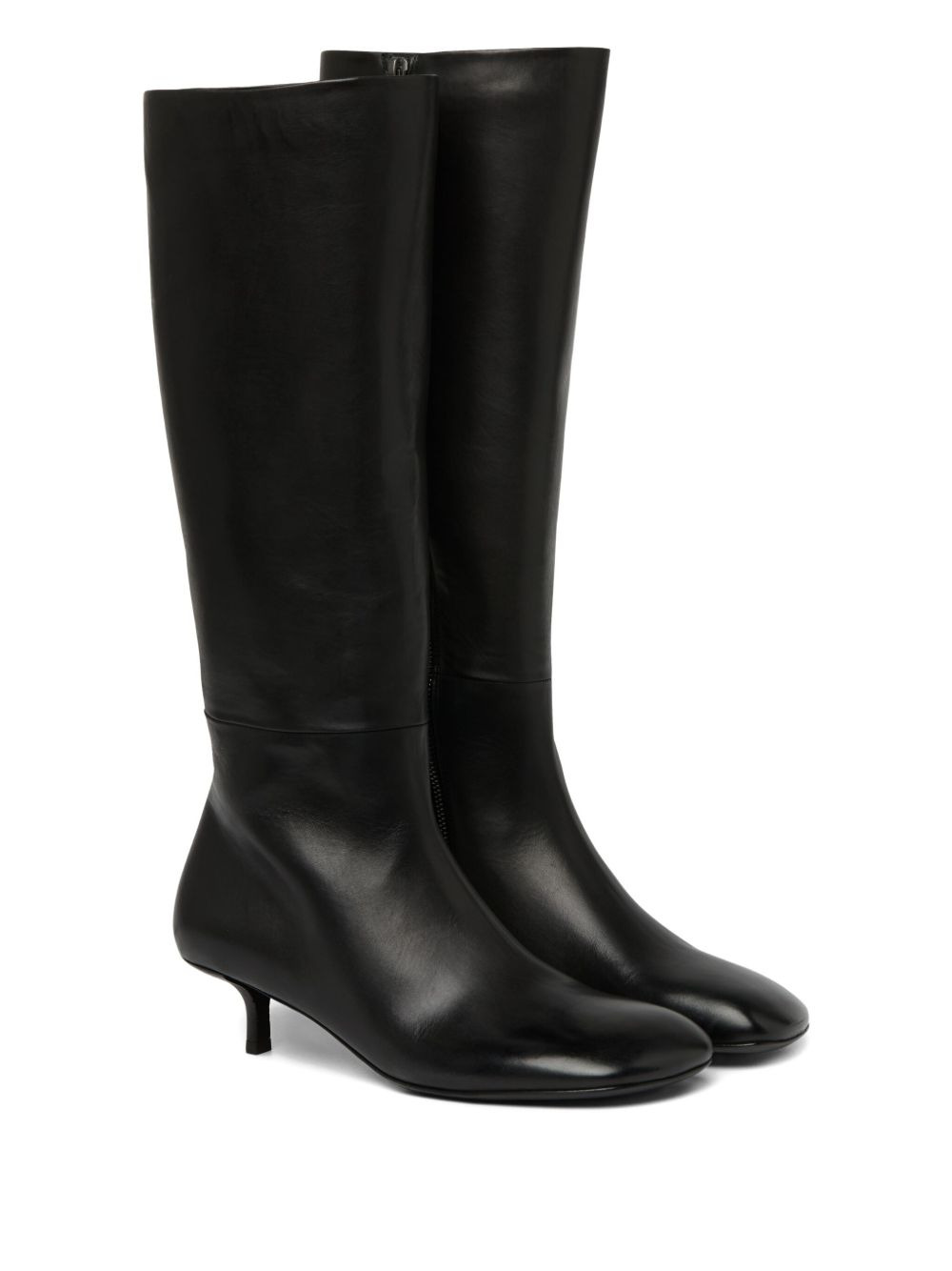 Spilla kitten-heel leather boots - 2