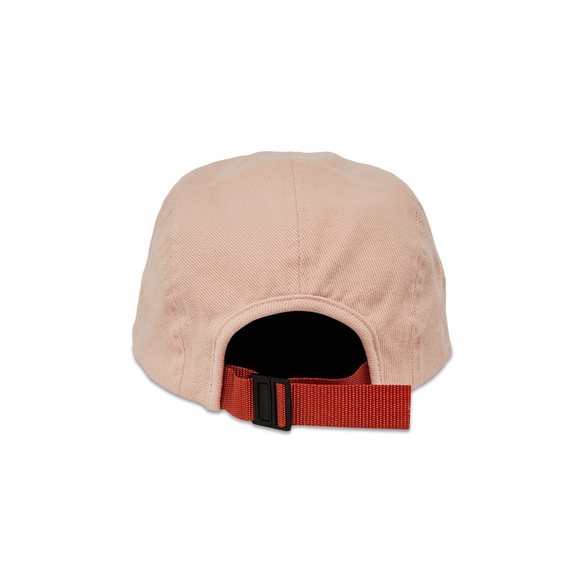 Supreme Suede Visor Camp Cap 'Peach' - 4