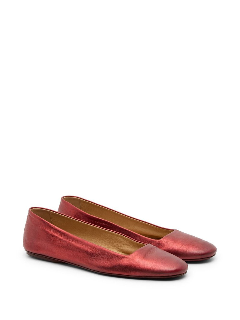 Marsèll metallic ballerinas outlook