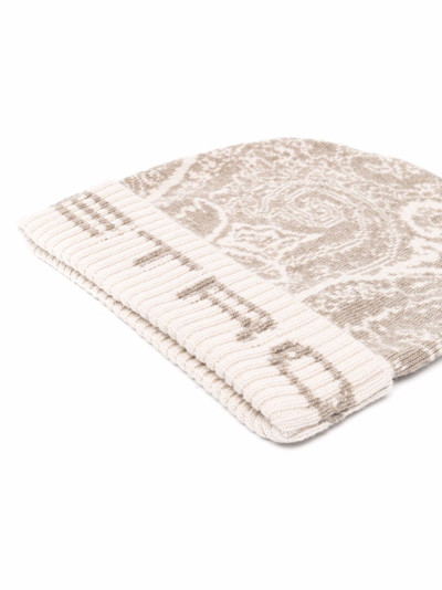 Etro paisley-pattern wool beanie outlook