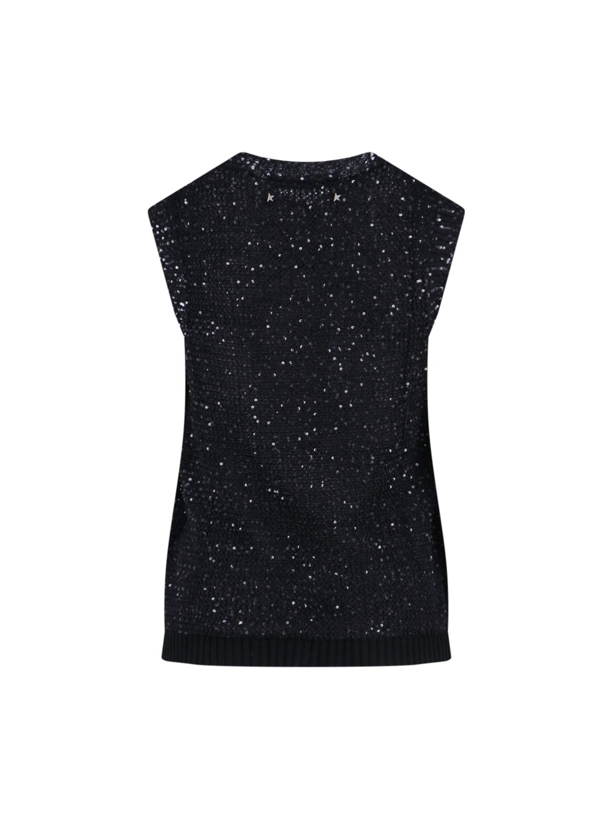 SEQUIN KNIT TANK TOP - 2