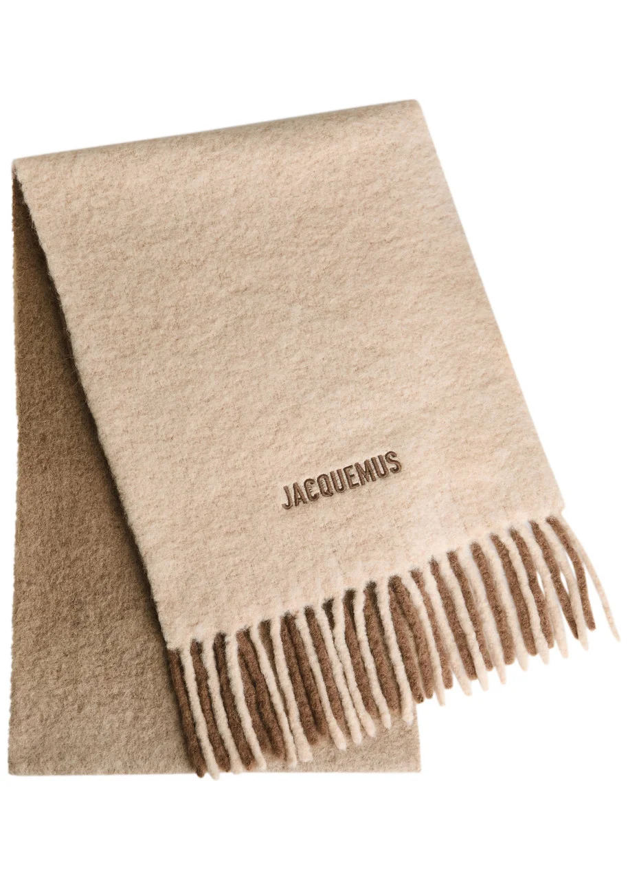 Jacquemus Le Moisson Alpaca-blend Scarf - 1