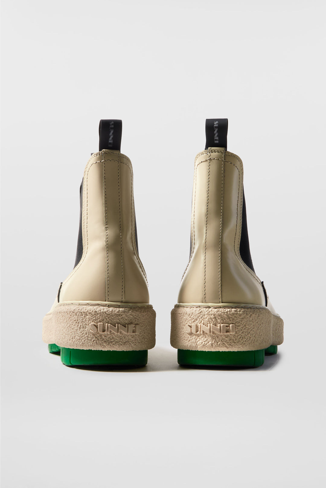 CEMENTO BOOTS / off white & green - 2