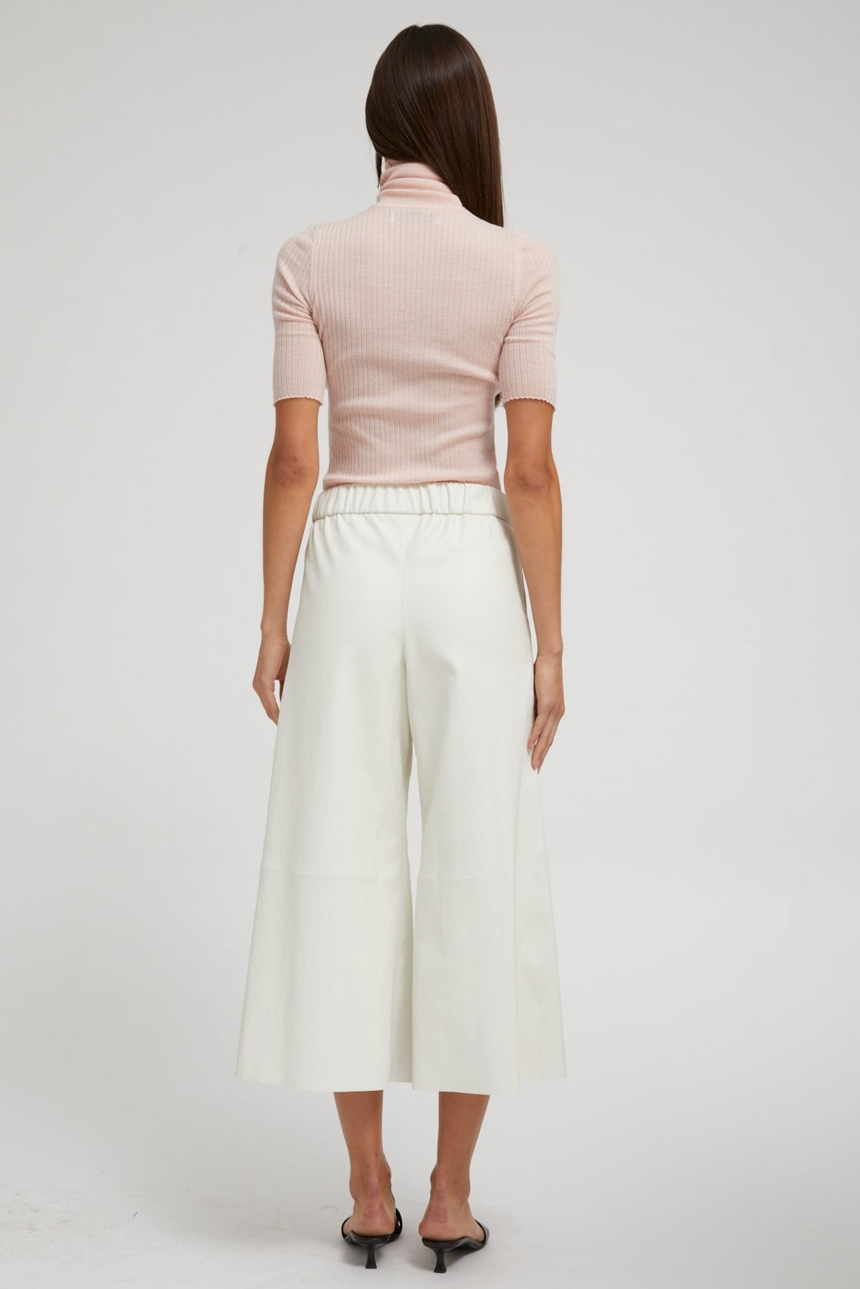 BLUSH CASHMERE TURTLENECK - 4