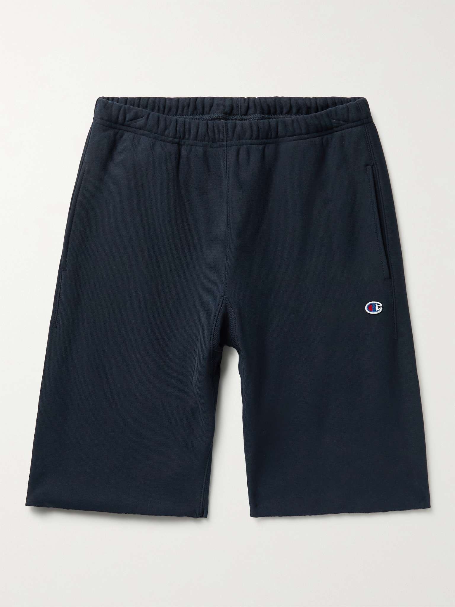Fleece-Back Cotton-Jersey Shorts - 1