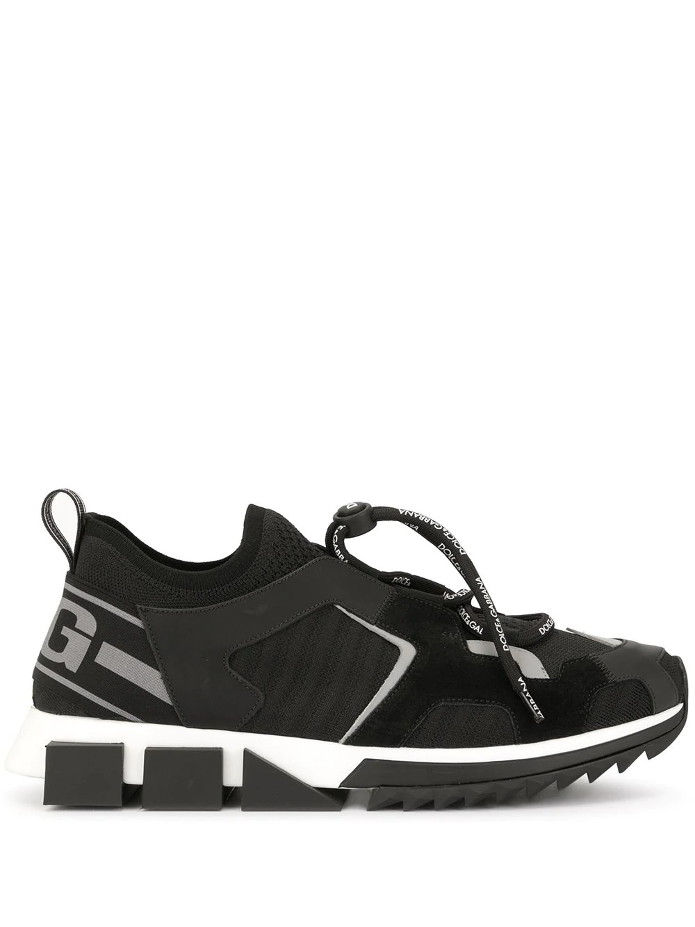 Sorrento mix-material trekking sneakers - 1