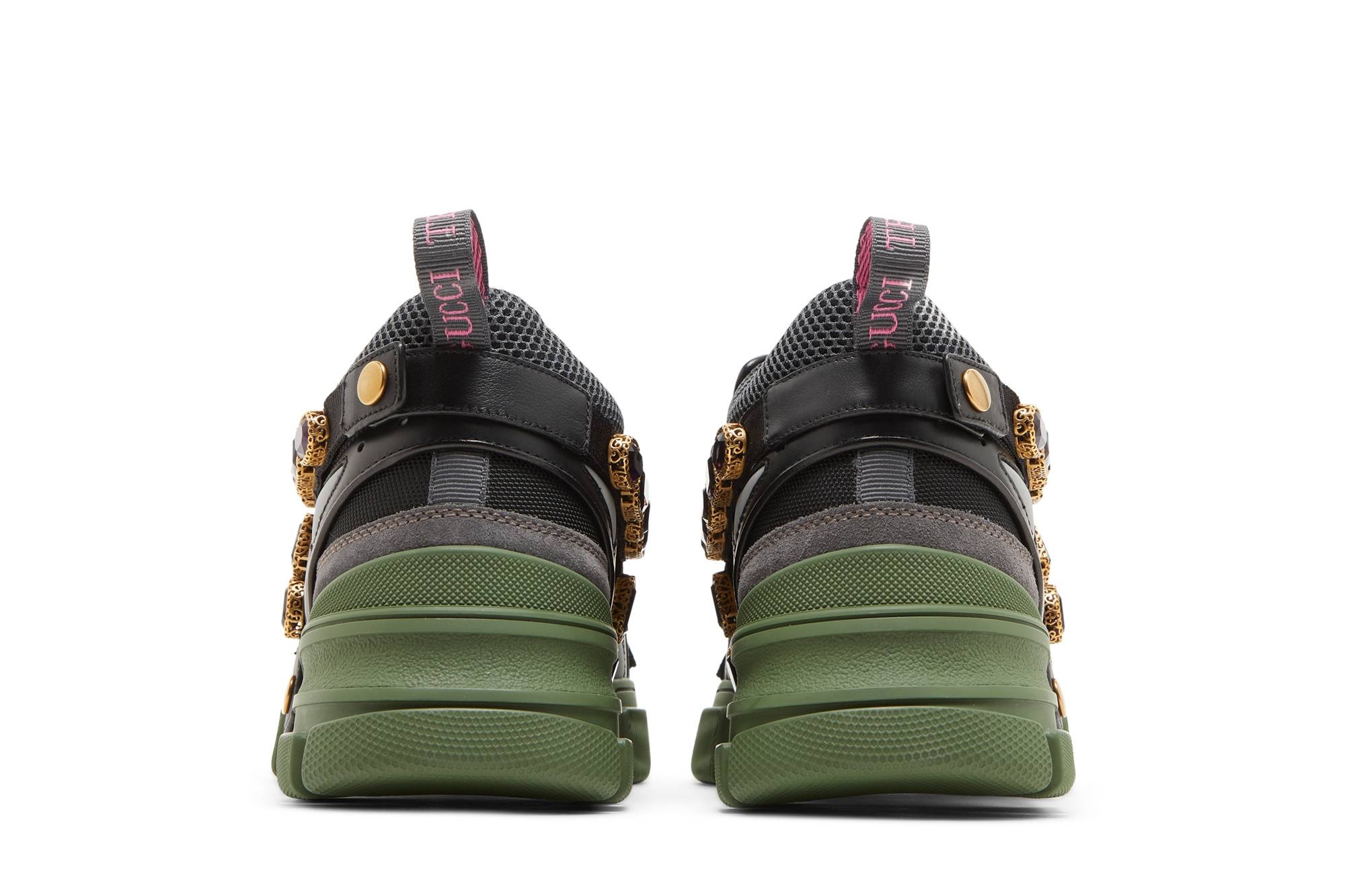 Gucci Flashtrek 'Green Crystals' - 6