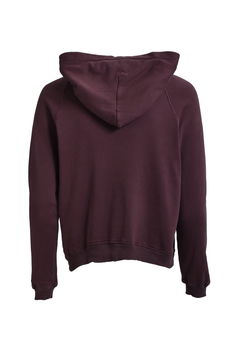 Enfants Riches Déprimés CLASSIC LOGO SHRUNKEN HOODIE / MUD RED outlook