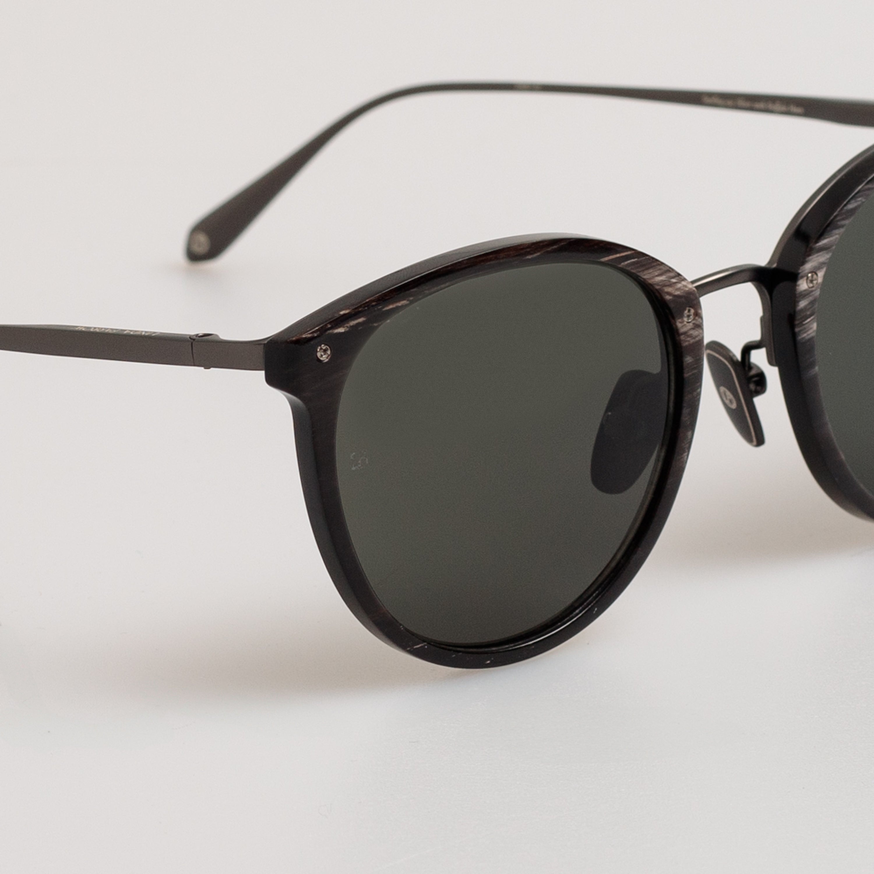 Calthorpe Sunglasses in Buffalo Horn and 925 Sterling Silver - 4