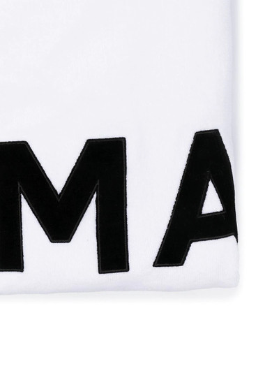 Balmain logo-print bath towel outlook