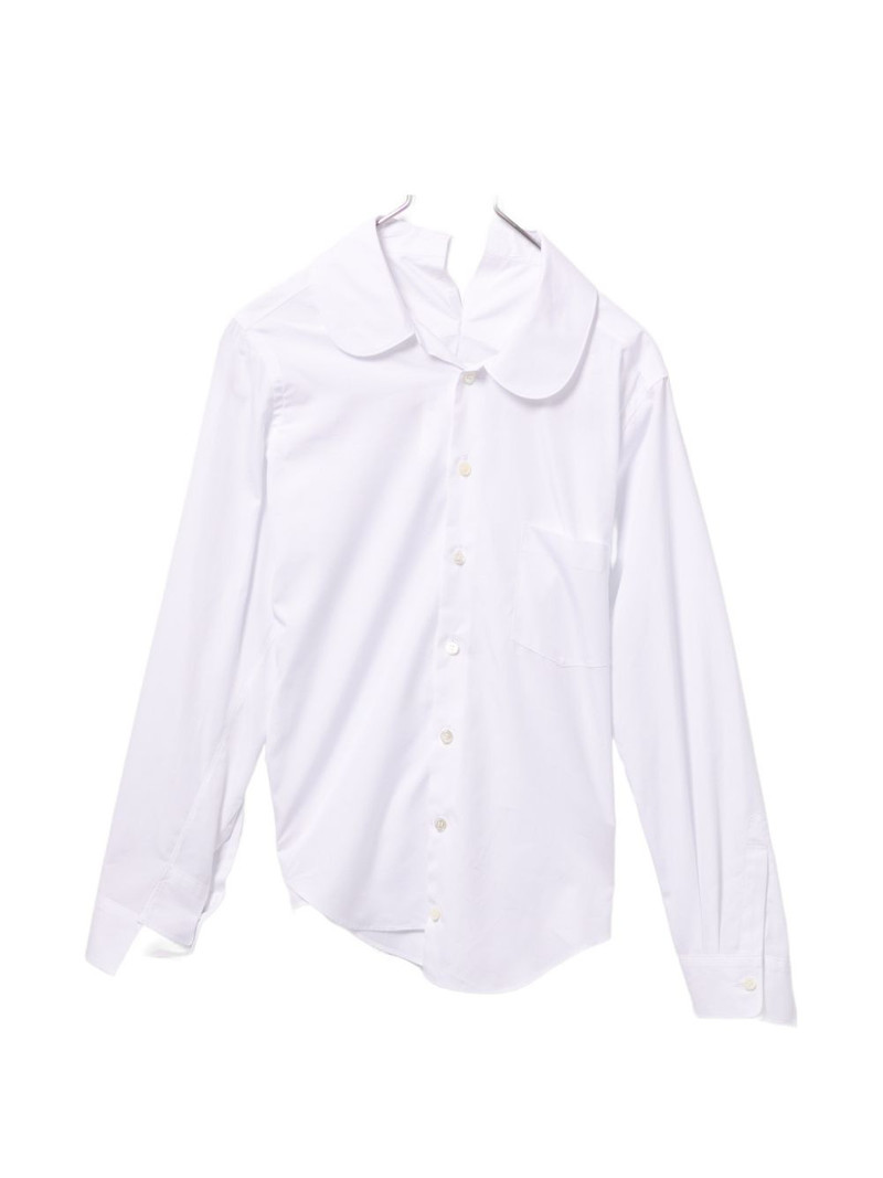 peter pan collar pocket shirt 1