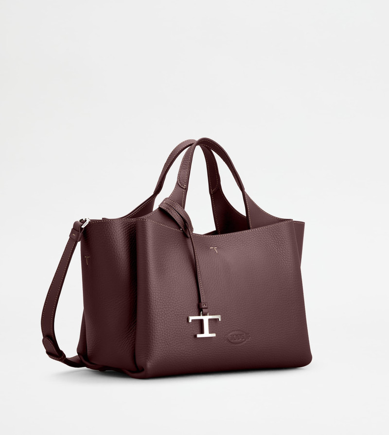 Tod's BAG IN LEATHER MINI - BURGUNDY outlook