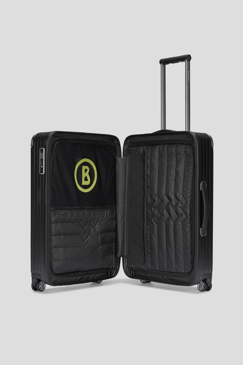 Piz Deluxe medium hard shell suitcase in Black 5