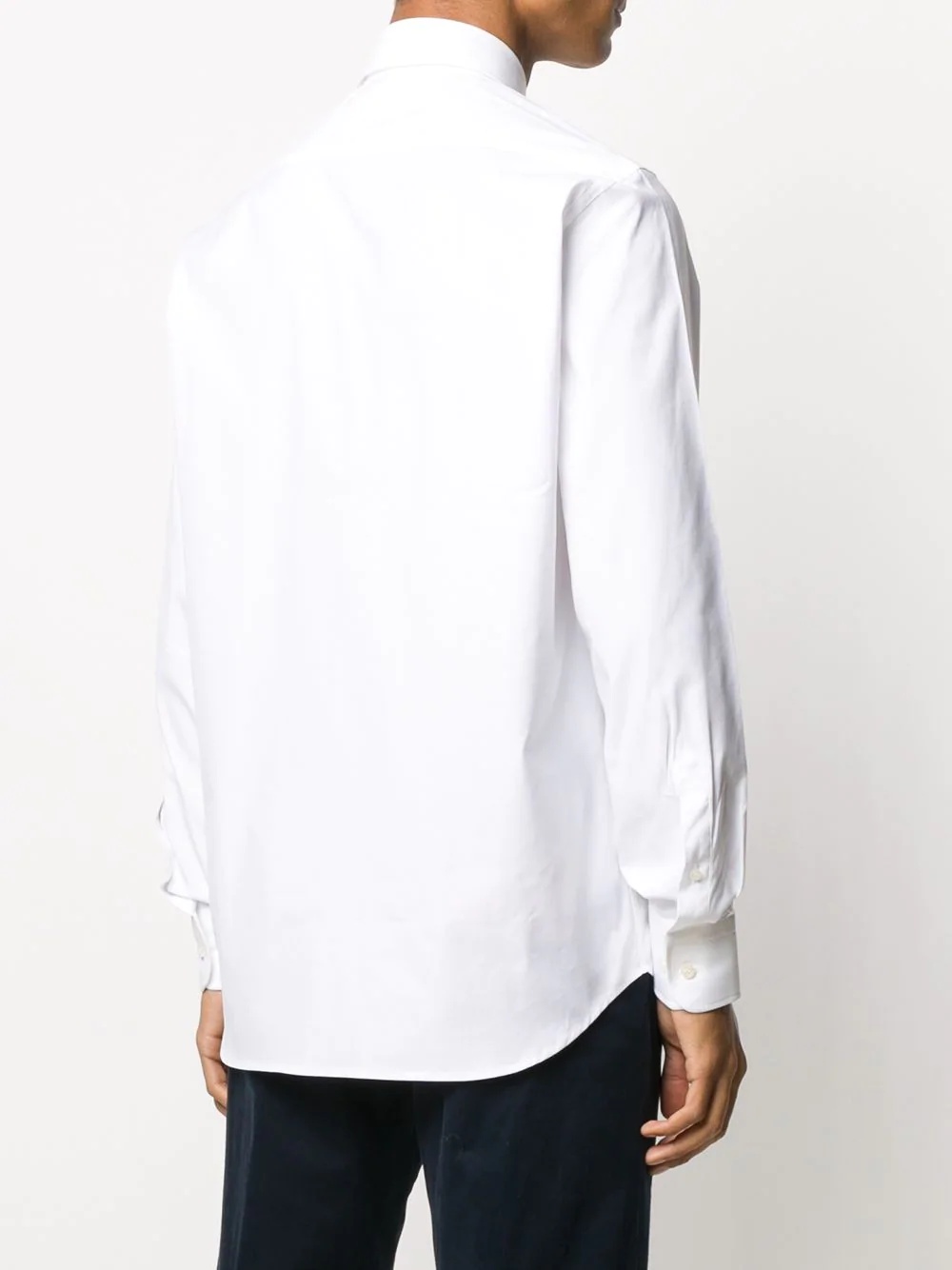 white cotton shirt - 4