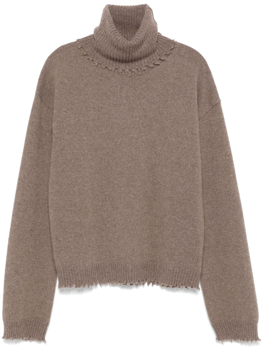 distressed sweater - 1