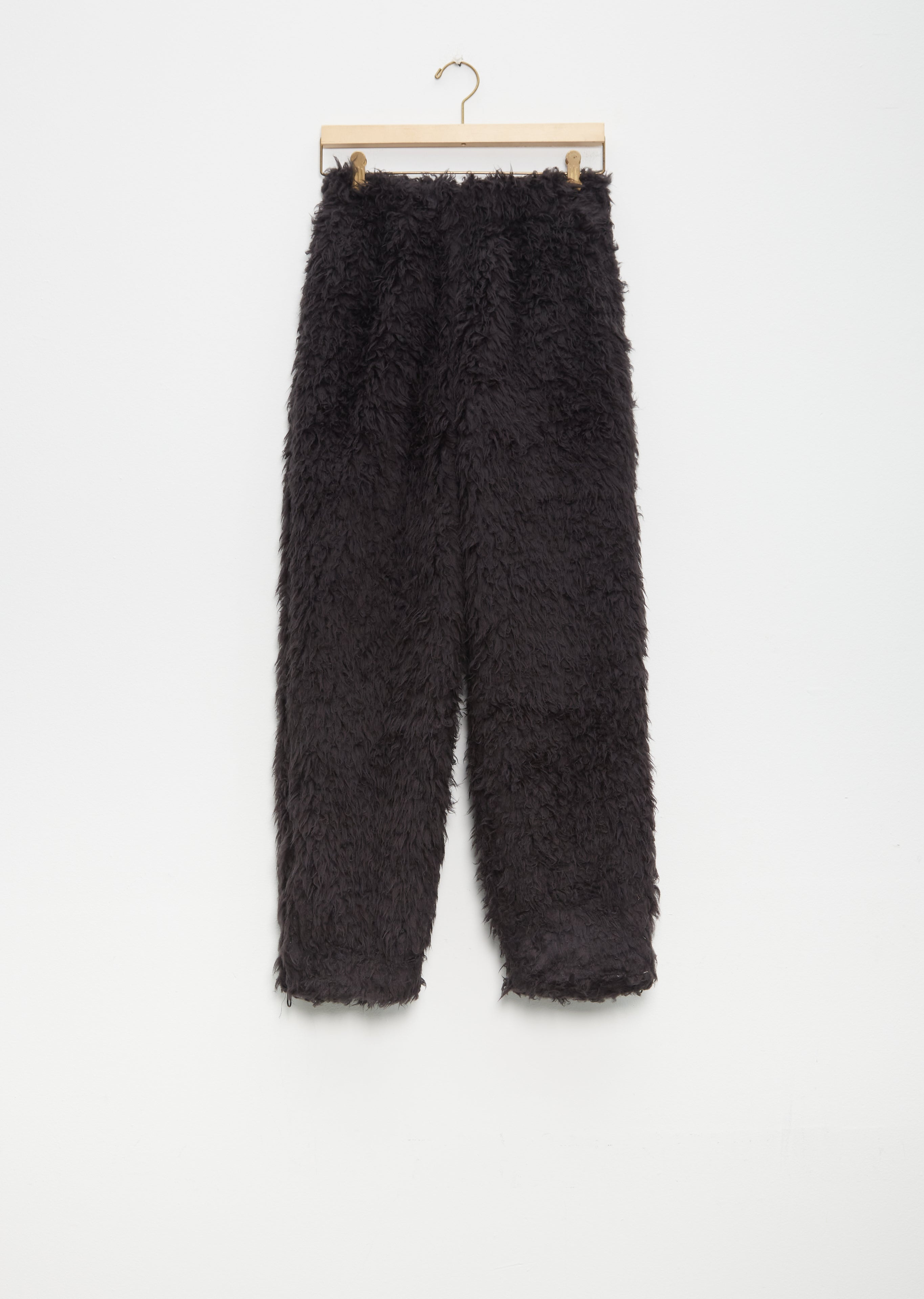 Faux Fur Pants - 1