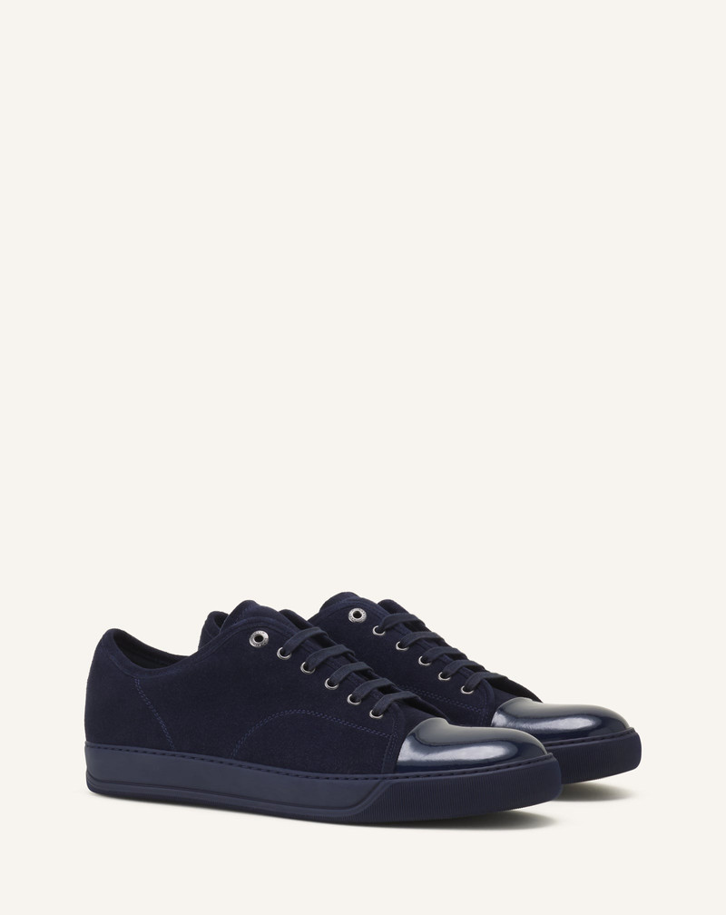 Lanvin DBB1 PATENT LEATHER AND SUEDE SNEAKERS outlook