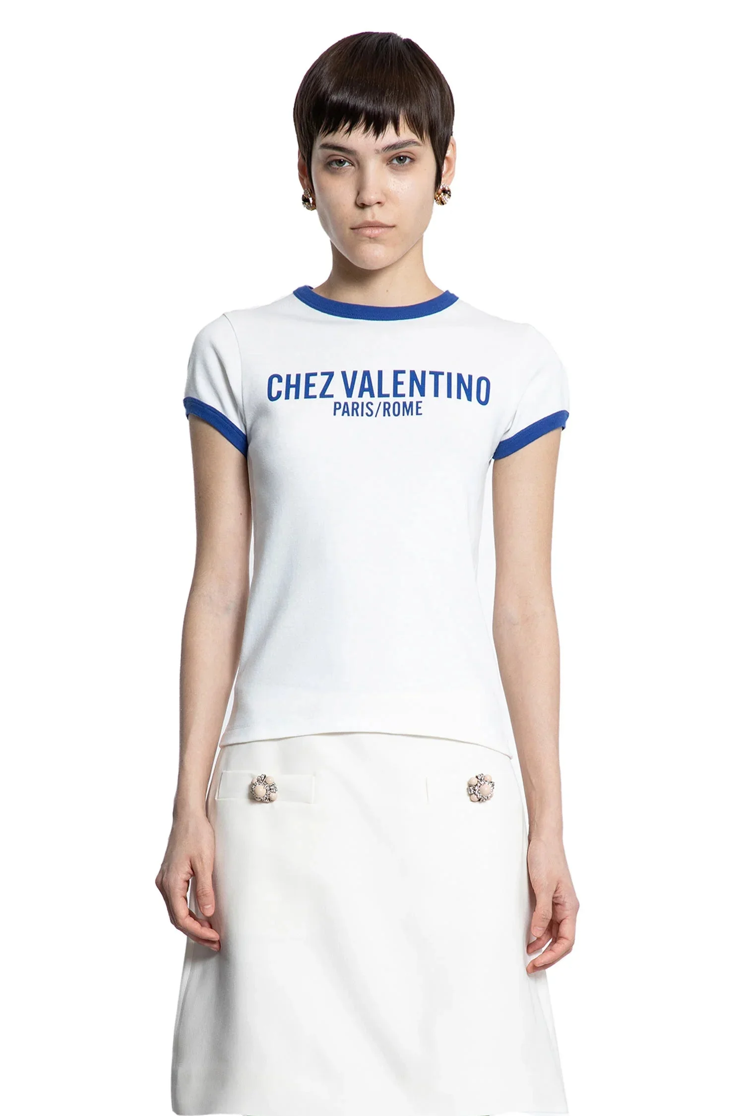 Chez-Valentino-Cotton-T-Shirt - 1