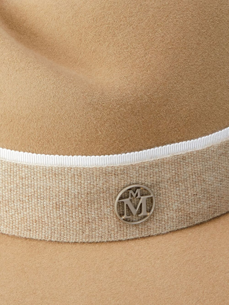 MAISON MICHEL Virginie ribbon-detail hat outlook