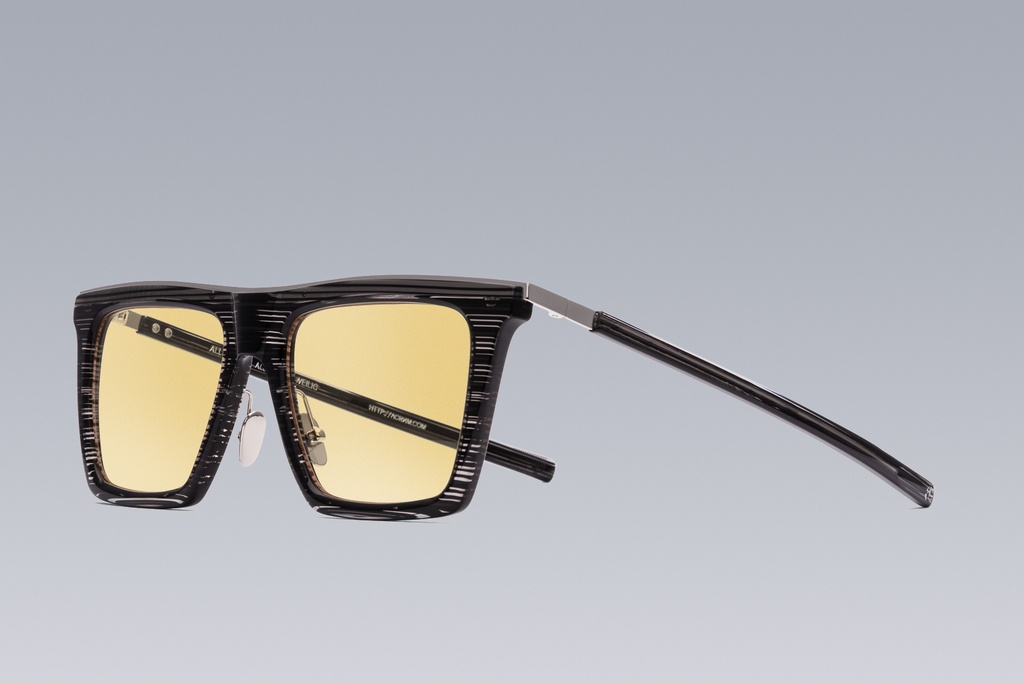 F1-T-B F1-T Sunglasses Silver/Light Yellow/Platinum - 8