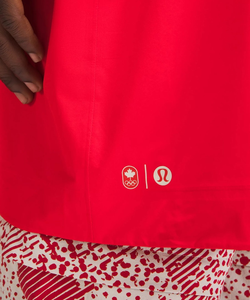 Team Canada Men's Packable Rain Poncho *COC Logo 11