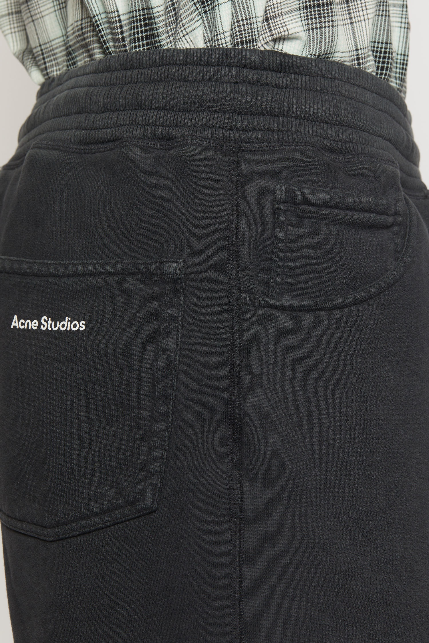 Logo-print jersey shorts black - 4