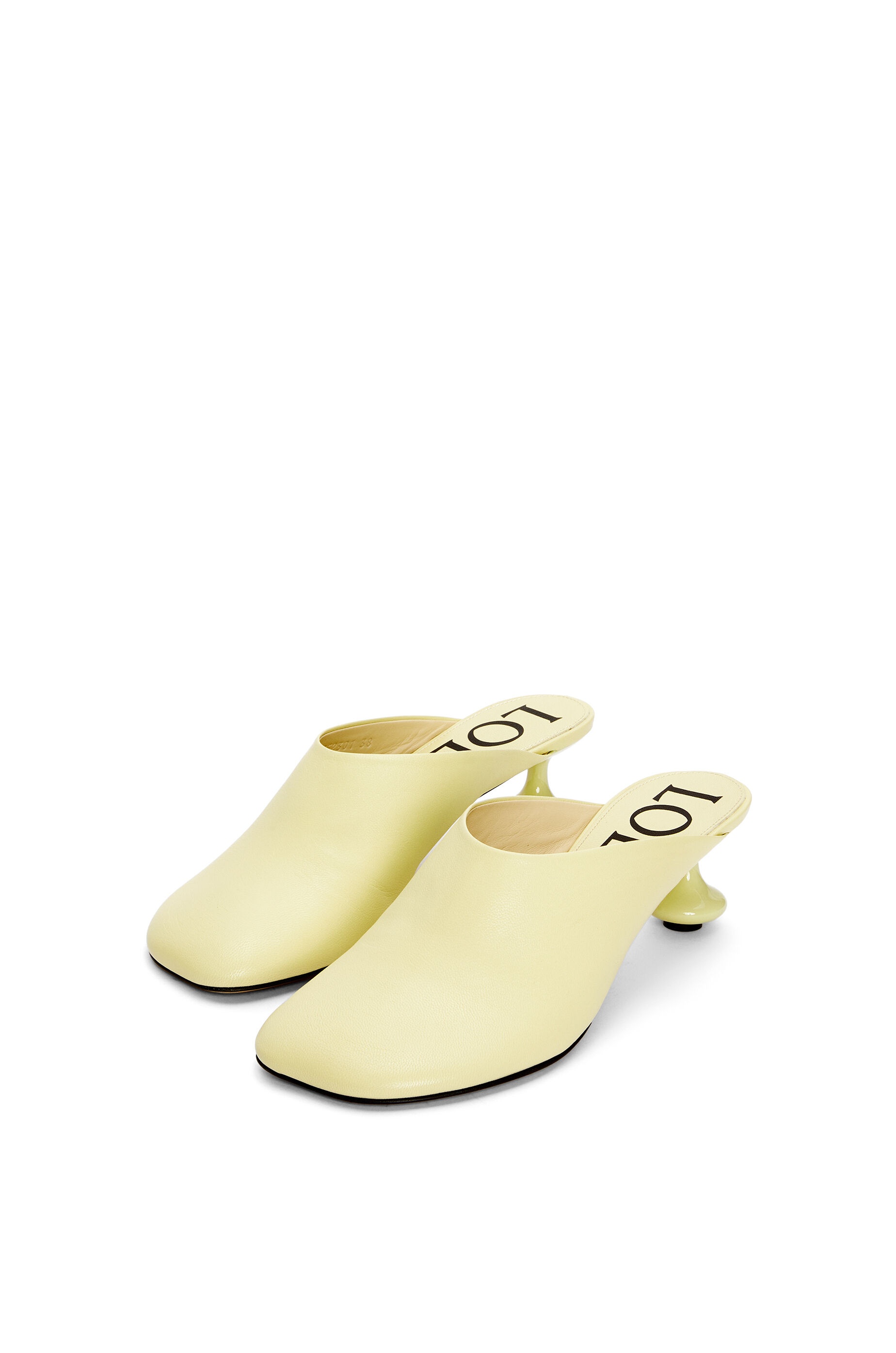 【LOEWE】ゴールド Toy ミュール Loewe Toy mule in goatskin | REVERSIBLE