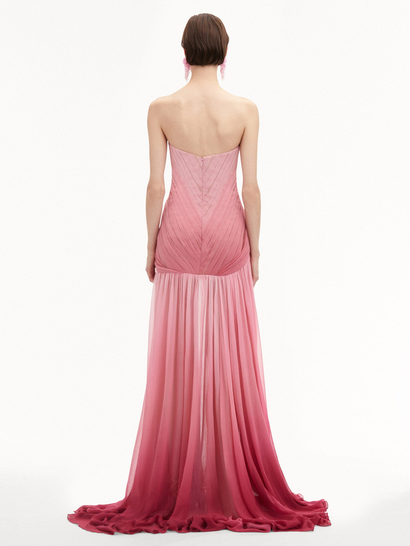 white christmas dresses Ombre Silk Chiffon Cover Up main image 1