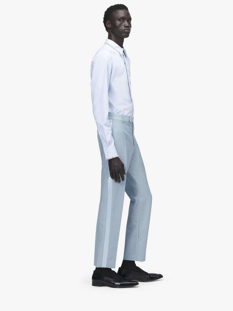 Wool Mohair Tuxedo Trousers 3