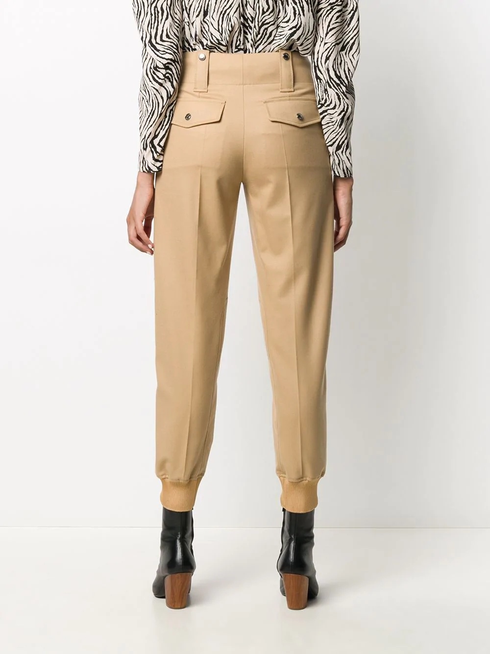 tapered cargo trousers - 4