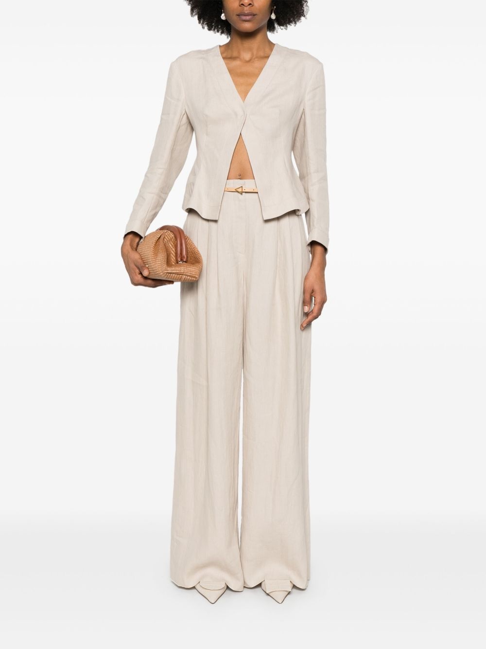 linen jacket - 2