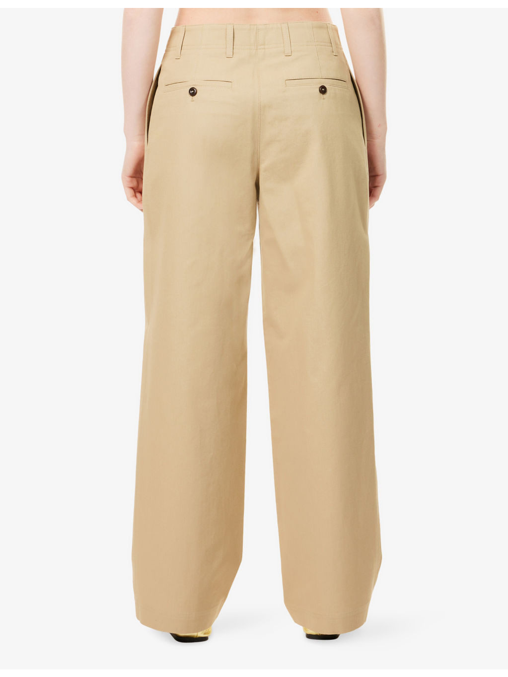 Relaxed-Fit Straight-Leg Cotton Chino Trousers - 4