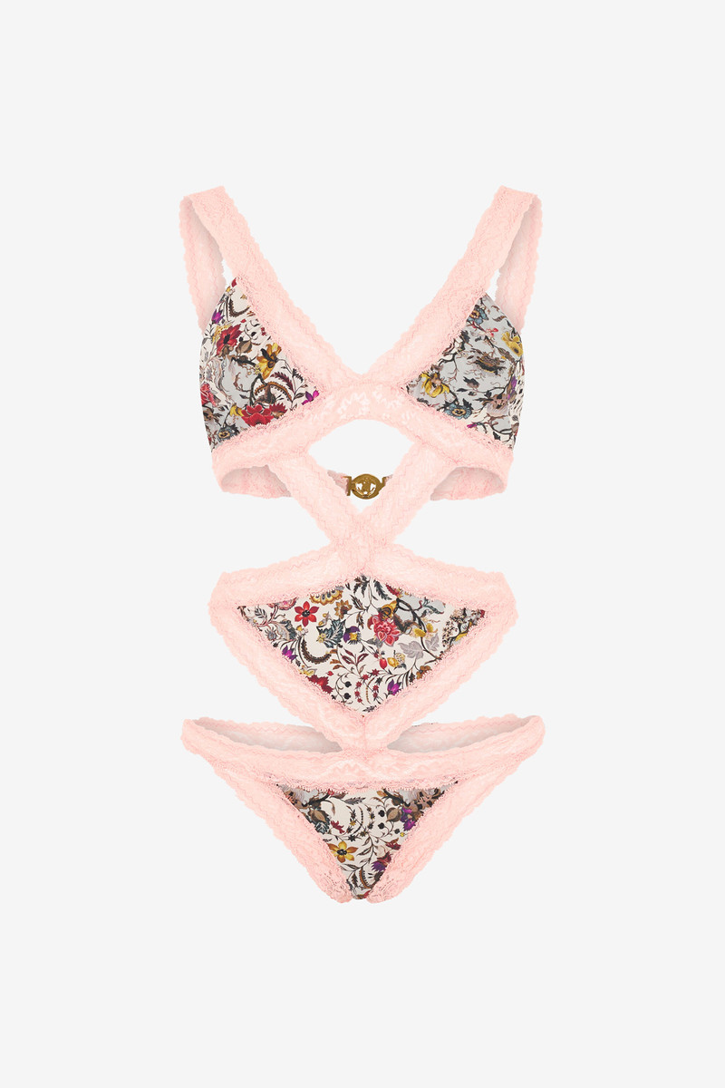 Florentine Flowers One-Piece Swimsuit 1