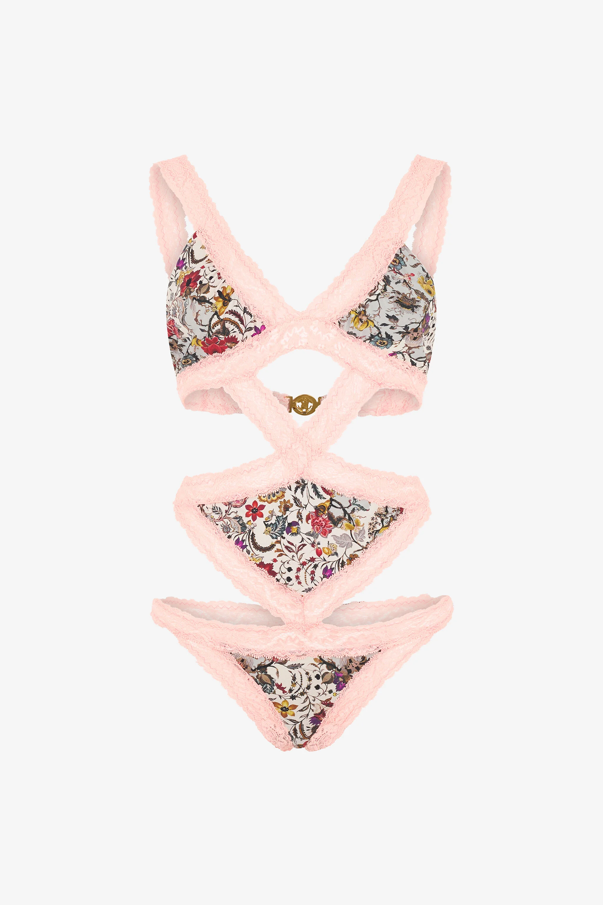 Florentine Flowers One-Piece Swimsuit - 1