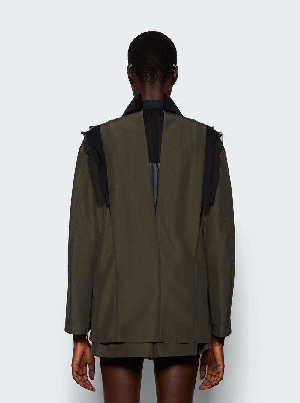 Grosgrain Jacket Khaki - 4