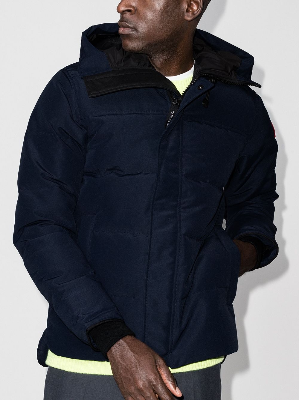 Macmillan quilted shell hooded down parka - 7