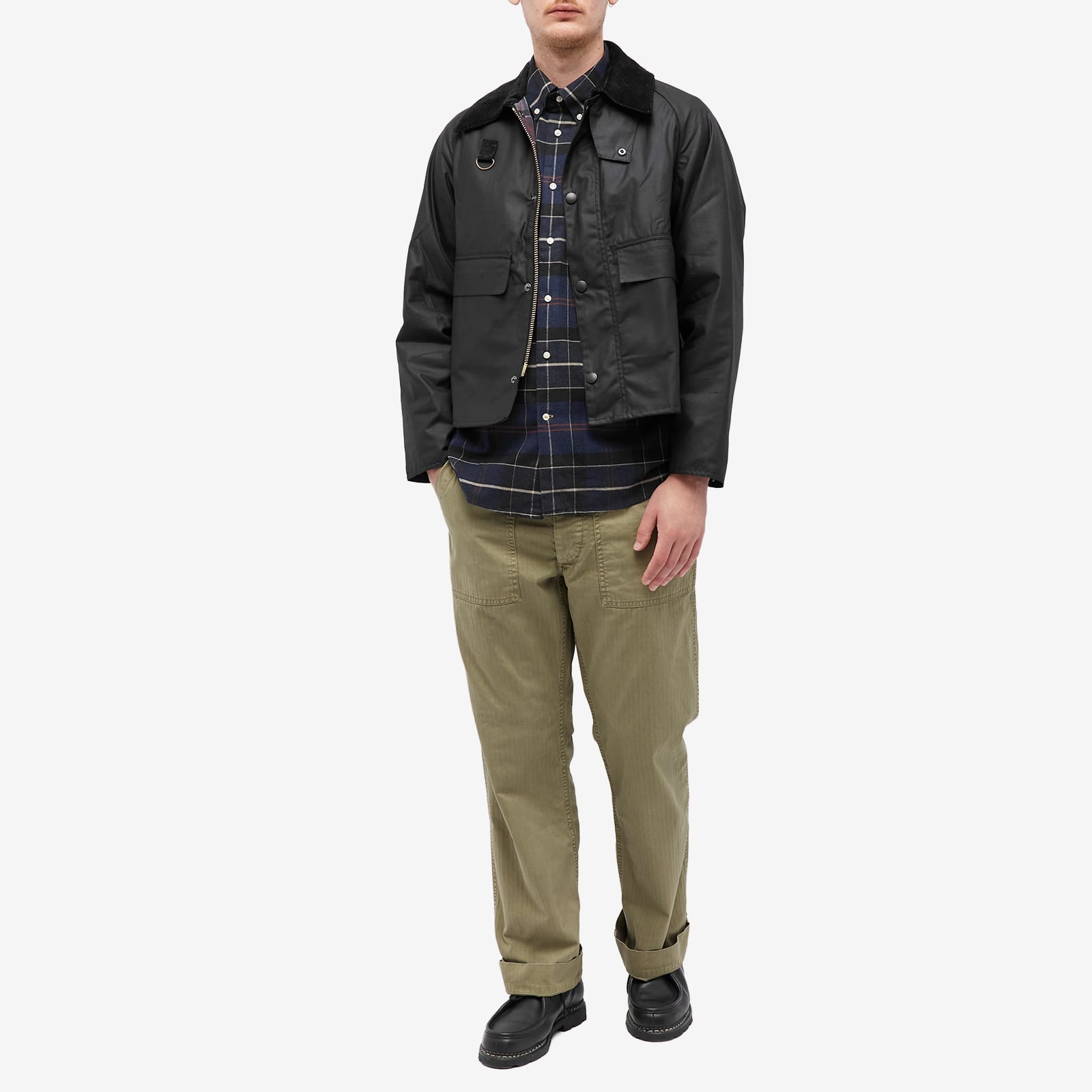 Barbour SL Spey Wax Jacket - 4