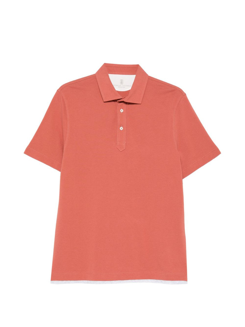 tipped polo shirt 1