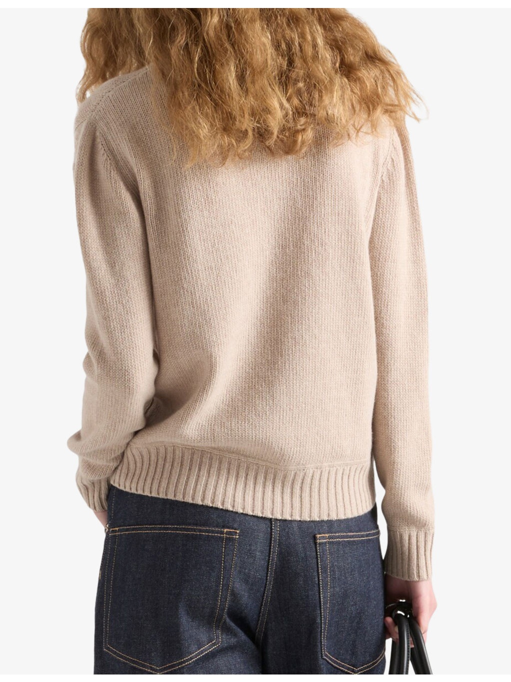 Logo-intarsia cashmere and wool-blend sweater - 3