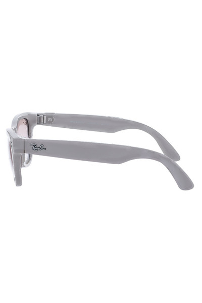 Ray-Ban Meta Skyler Sunglasses - Shiny Gray Pink outlook