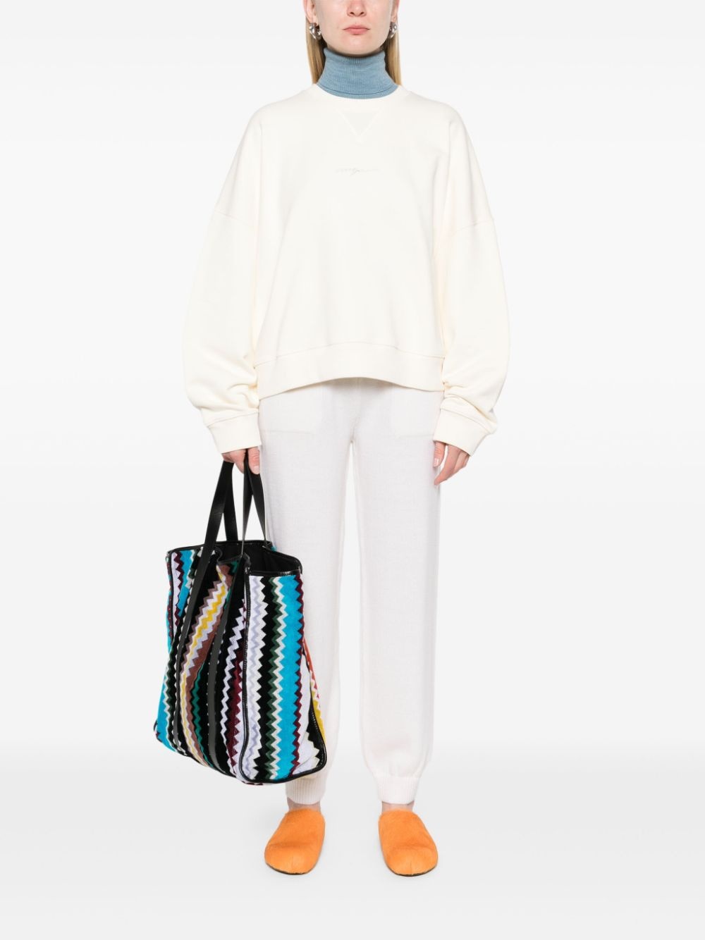 logo-print sweatshirt - 2