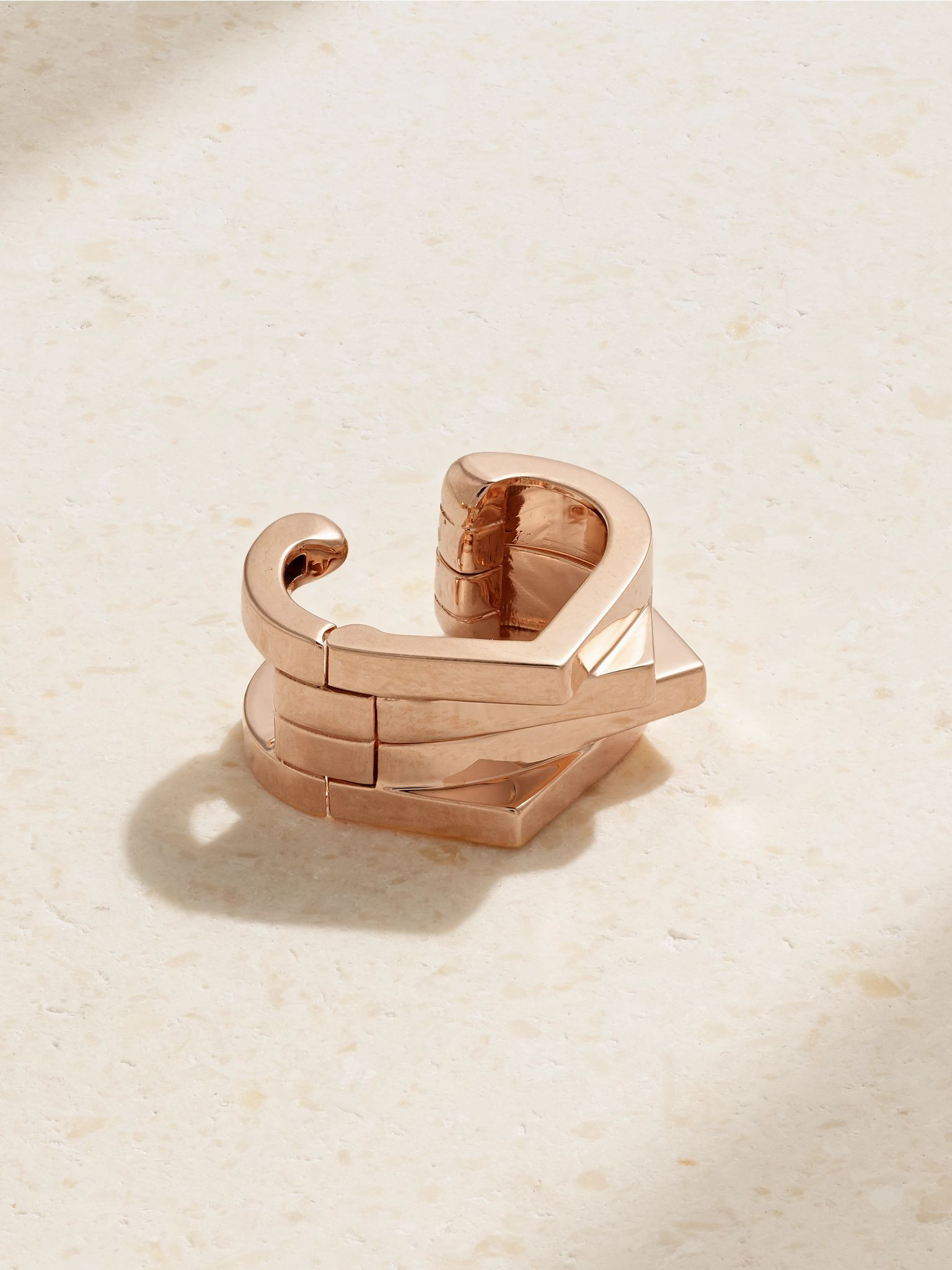 Antifer 18-karat rose gold ear cuff Gold - 1
