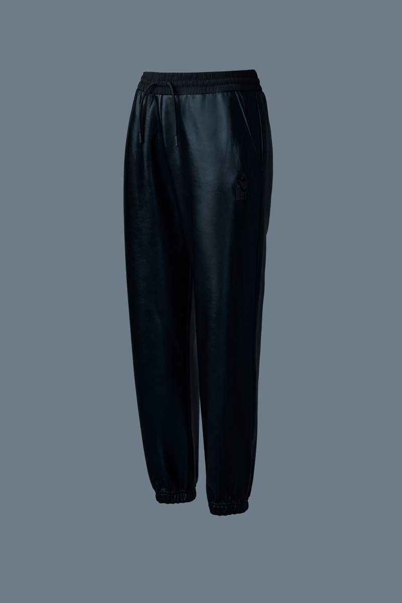 NEV-M Metallic finish double-face jersey sweatpants 1