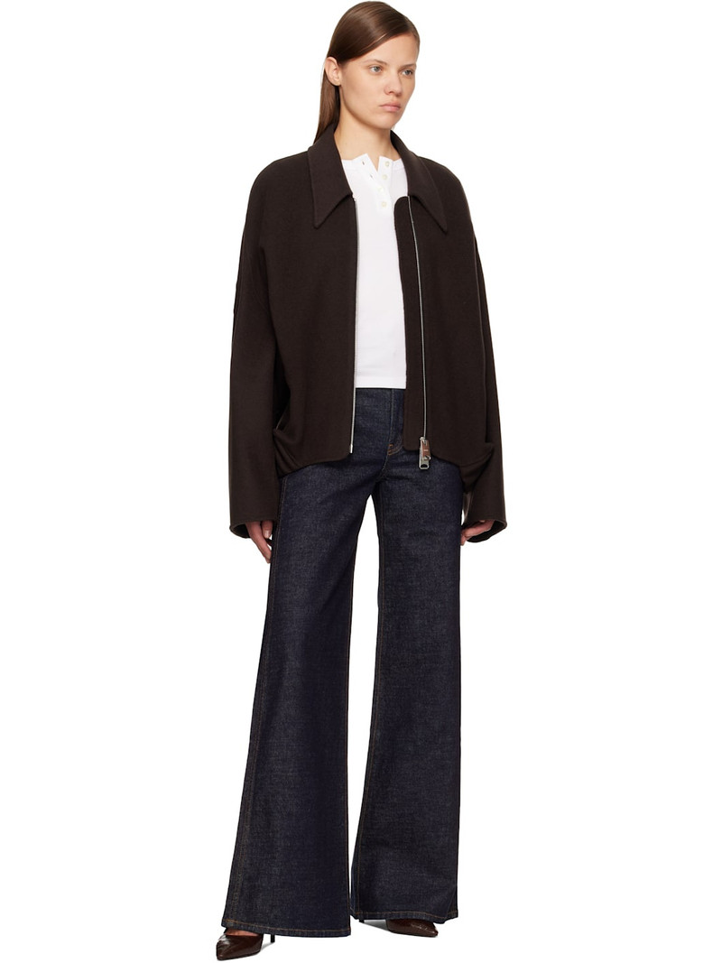 KHAITE Indigo Dane Stretch Jeans outlook